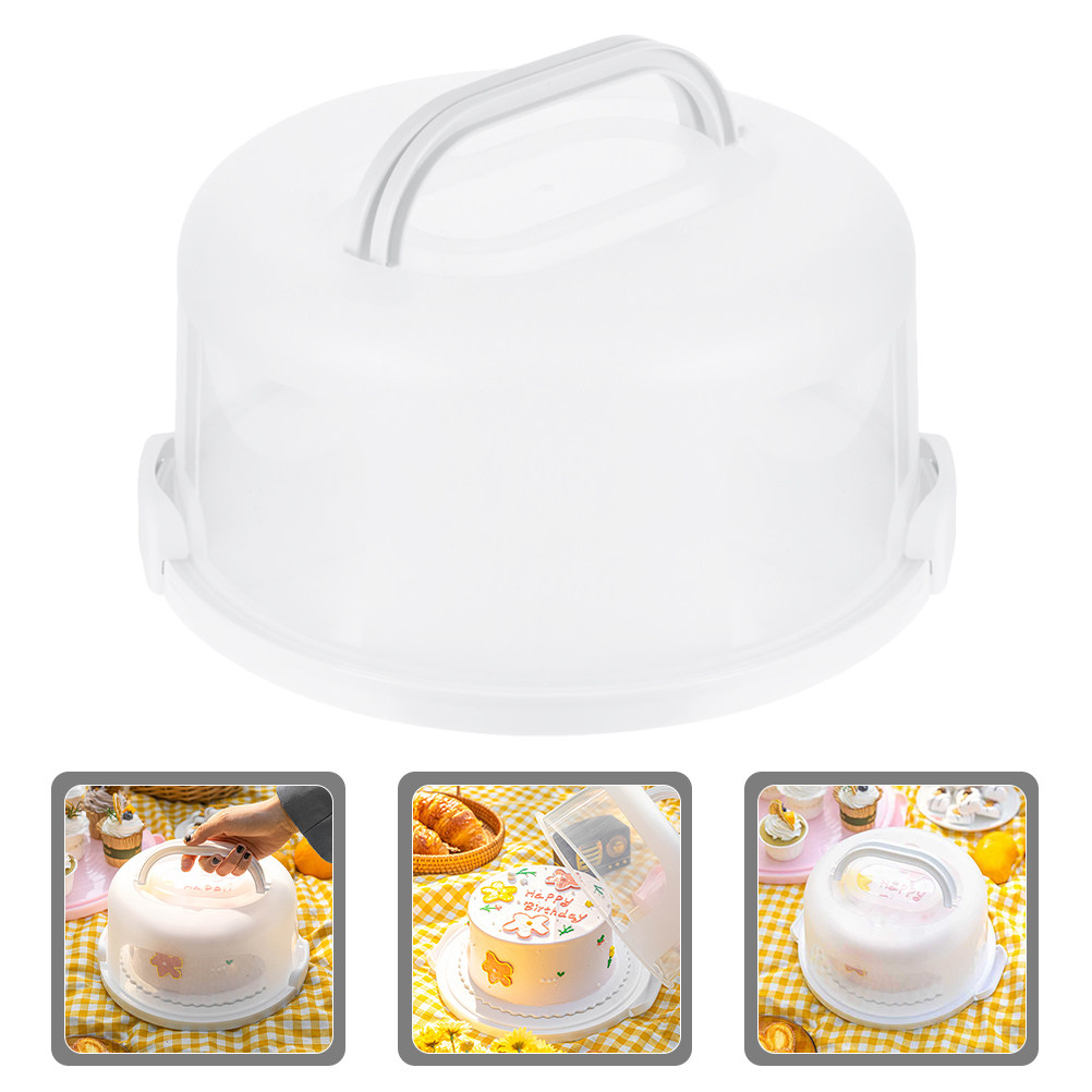 Cake Storage Box 10 Inch Round - огляд і ціна Food Storage Box Plastic