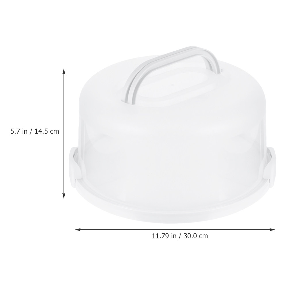 Cake Storage Box 10 Inch Round - огляд і ціна Food Storage Box Plastic