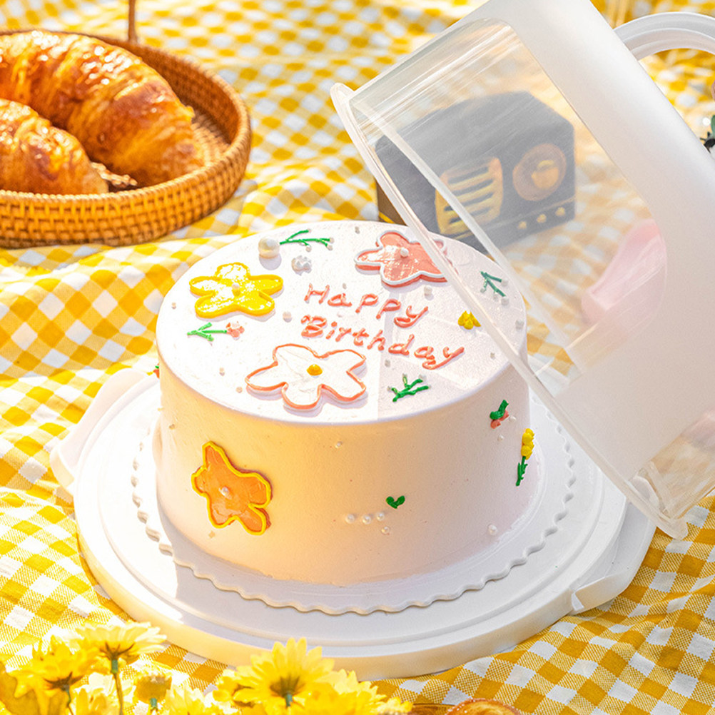 Cake Storage Box 10 Inch Round - огляд і ціна Food Storage Box Plastic
