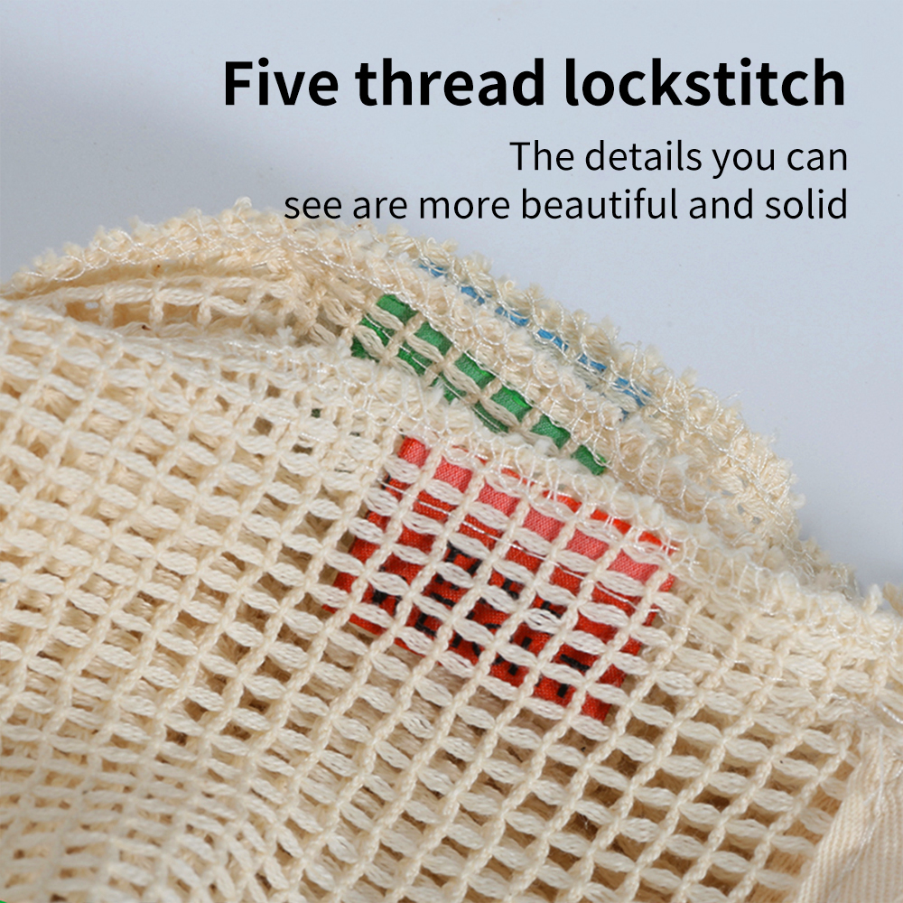 Organic Cotton Reusable Produc - огляд і ціна Produce Bag Reusable Mesh