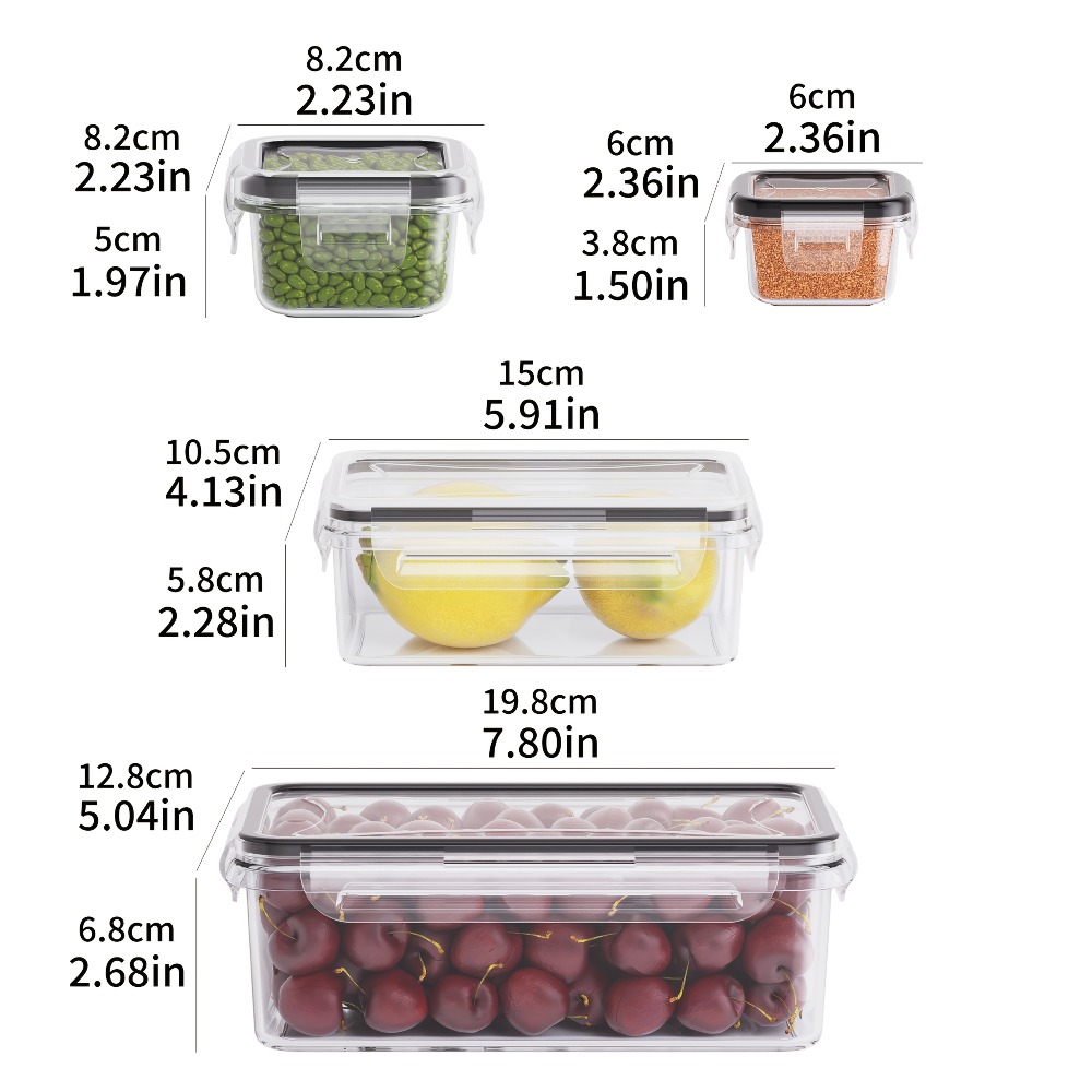 Set BPA-Free Airtight Food Con - огляд і ціна Food Storage Safe