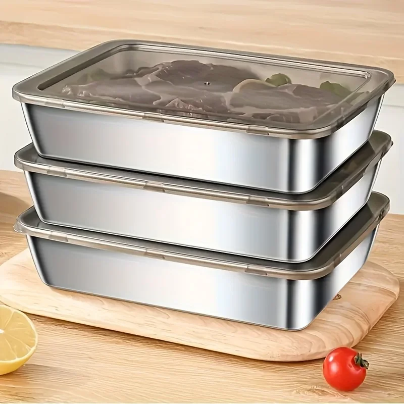 3pc Stainless Steel Food Stora - огляд і ціна Food Storage Safe