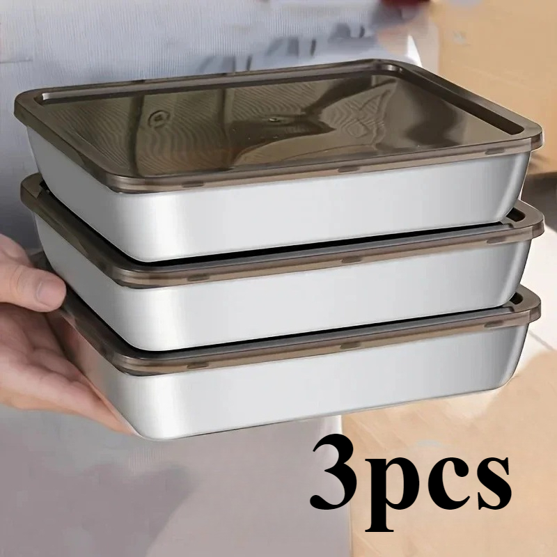 3pc Stainless Steel Food Stora - огляд і ціна Food Storage Safe
