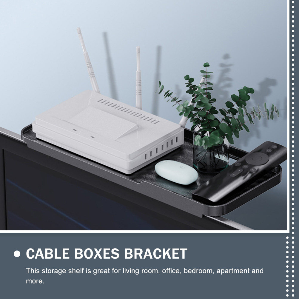 Router Storage Rack Black ABS  - огляд і ціна Food Storage Boxes
