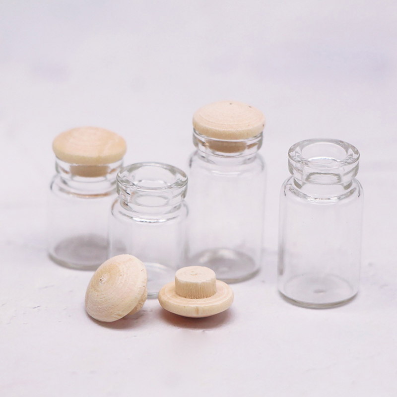 4Pcs 1:12 Dollhouse Miniature  - огляд і ціна Food Storage With Glass Lids