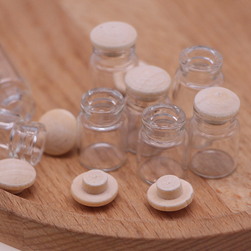 4Pcs 1:12 Dollhouse Miniature  - огляд і ціна Food Storage With Glass Lids
