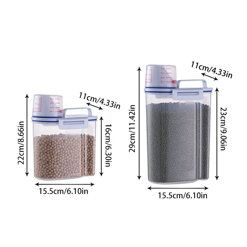 Premium Pet Food Storage Conta - огляд і ціна Food Storage Large Plastic Containers