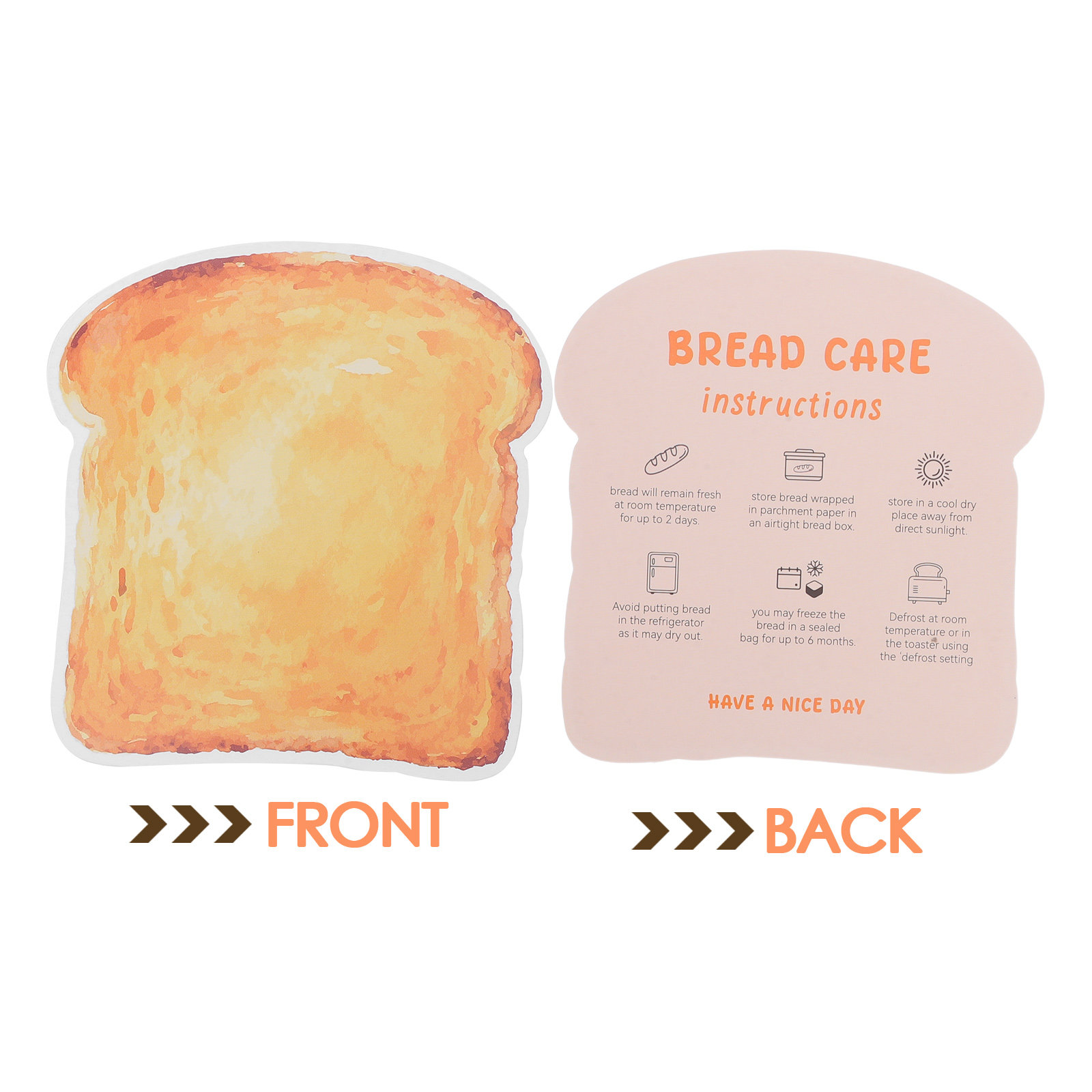 150Pcs Bread Storage Instructi - огляд і ціна Storage Tips For Food