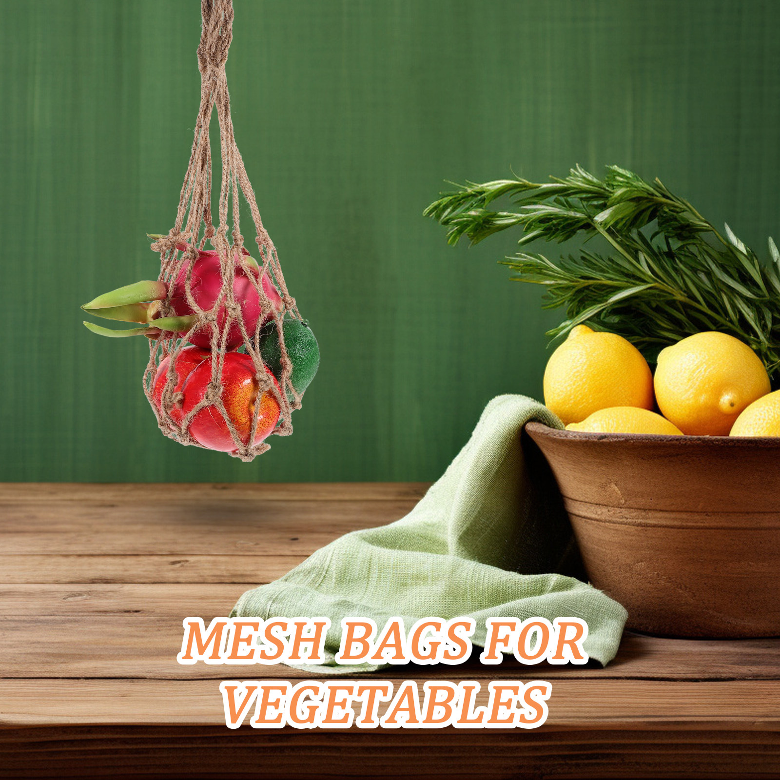 Eco Friendly Reusable Woven Pr - огляд і ціна Produce Bag Reusable Mesh