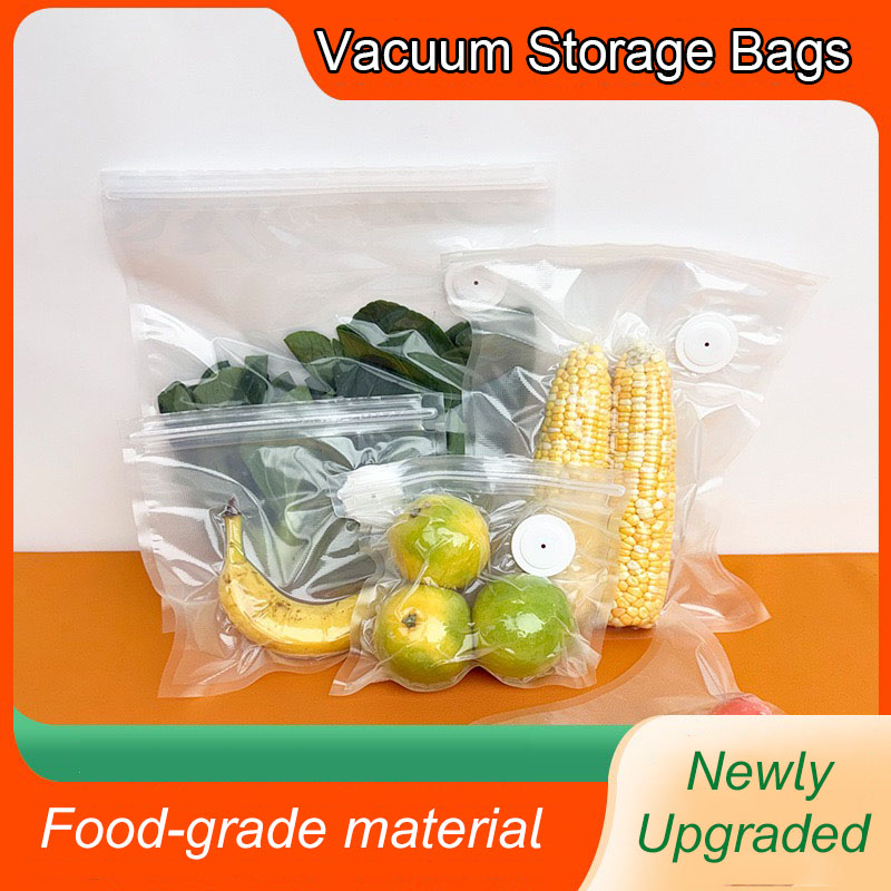 New Reusable Air Vacuum Storag - огляд і ціна Food Storage Zip Bags