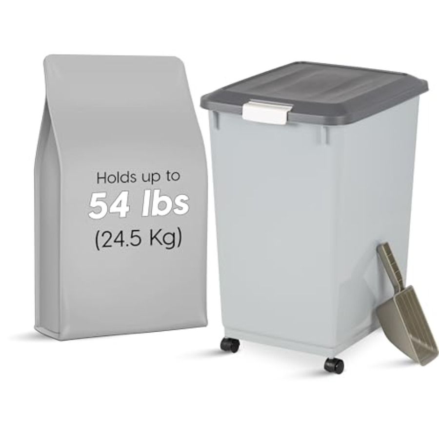 Dog Food Storage Container 54  - огляд і ціна Food Storage With Scoop