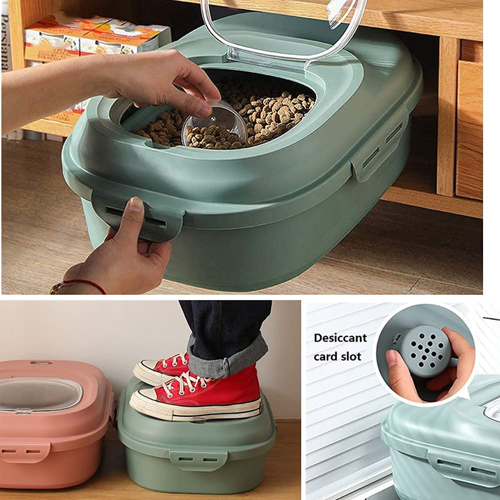 Foldable Pet Food Storage Cont - огляд і ціна Food Storage Large Plastic Containers