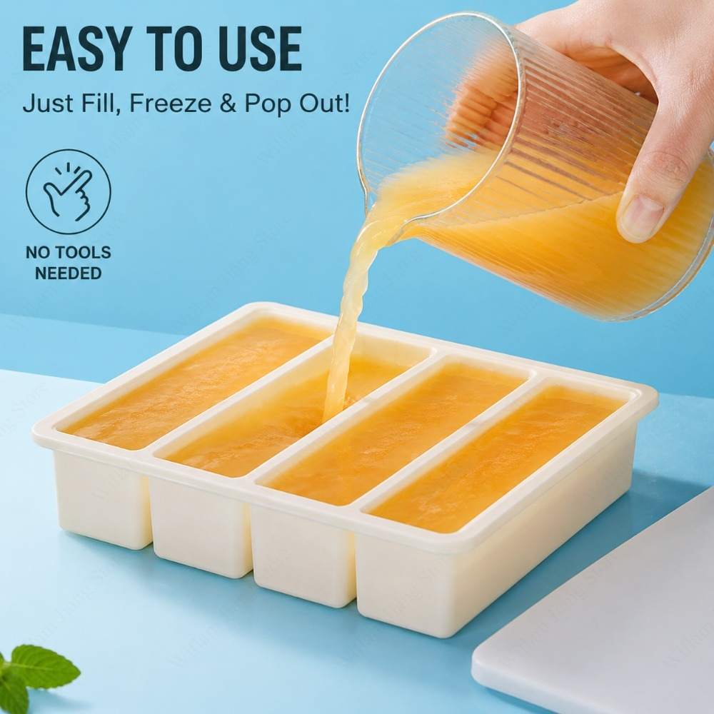 Durable Silicone Freezing Tray - огляд і ціна Storage Food Prep