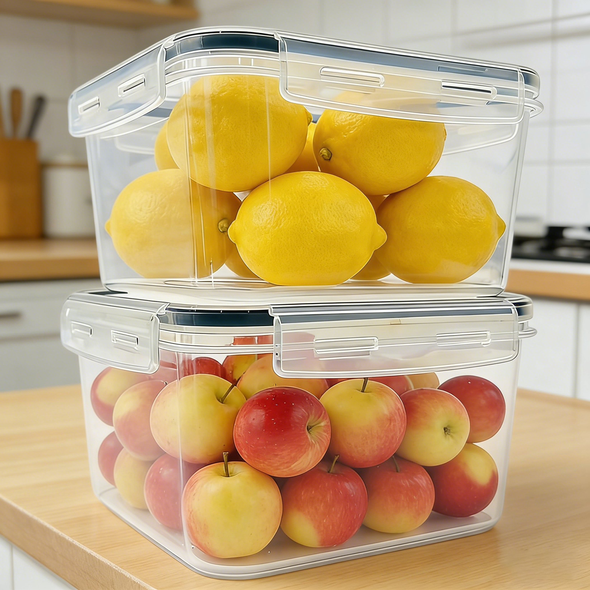 2L  2/4/6/8Pcs Large food cont - огляд і ціна Food Storage Food Safety