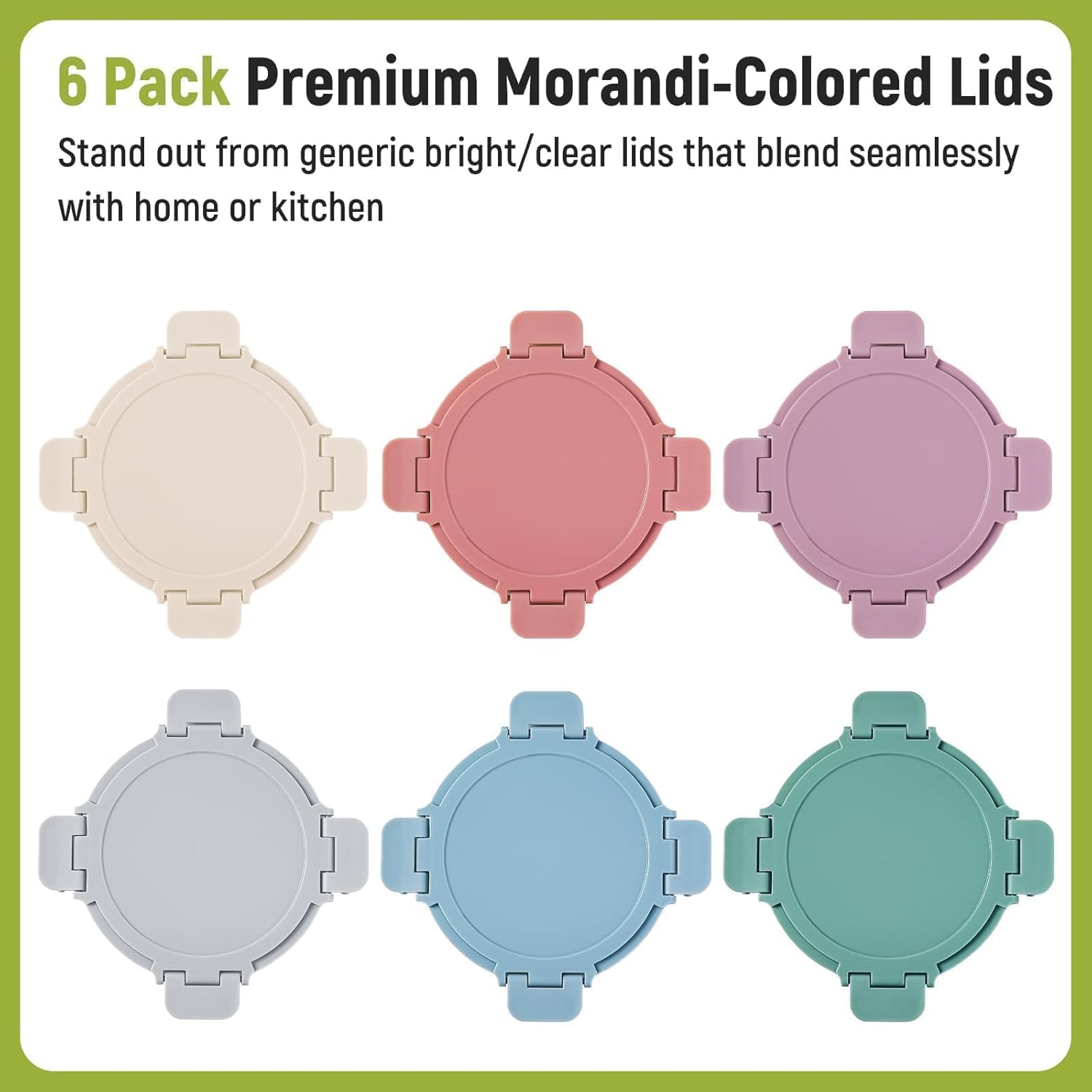 [UPGRADED LID] 6 Sets 3 Cup/24 - огляд і ціна Storage Food Prep