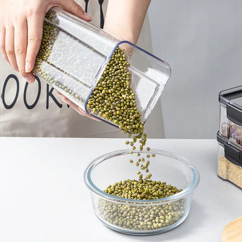 Transparent Airtight Food Stor - огляд і ціна Food Storage Large Plastic Containers