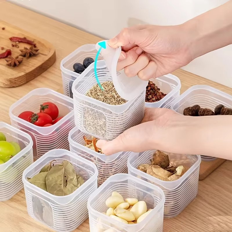 1/7pcs Food Storage Container  - огляд і ціна Food Storage Box Plastic