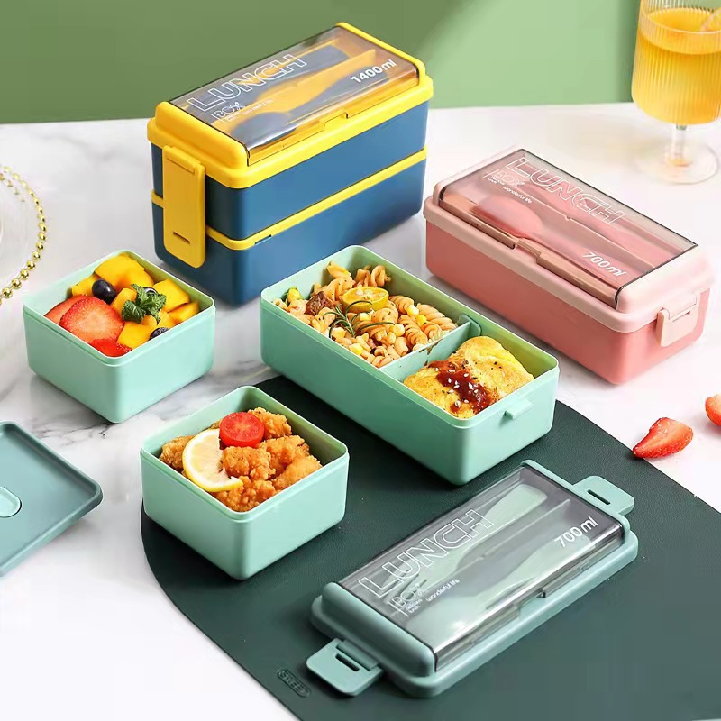Portable Lunch Box For Kids Wi - огляд і ціна Food Storage With Scoop